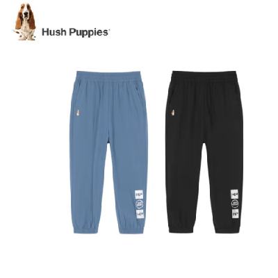 PLUS会员：Hush Puppies 暇步士 儿童春秋新款长裤 钻石黑 120cm 70.91元包邮（需用券）