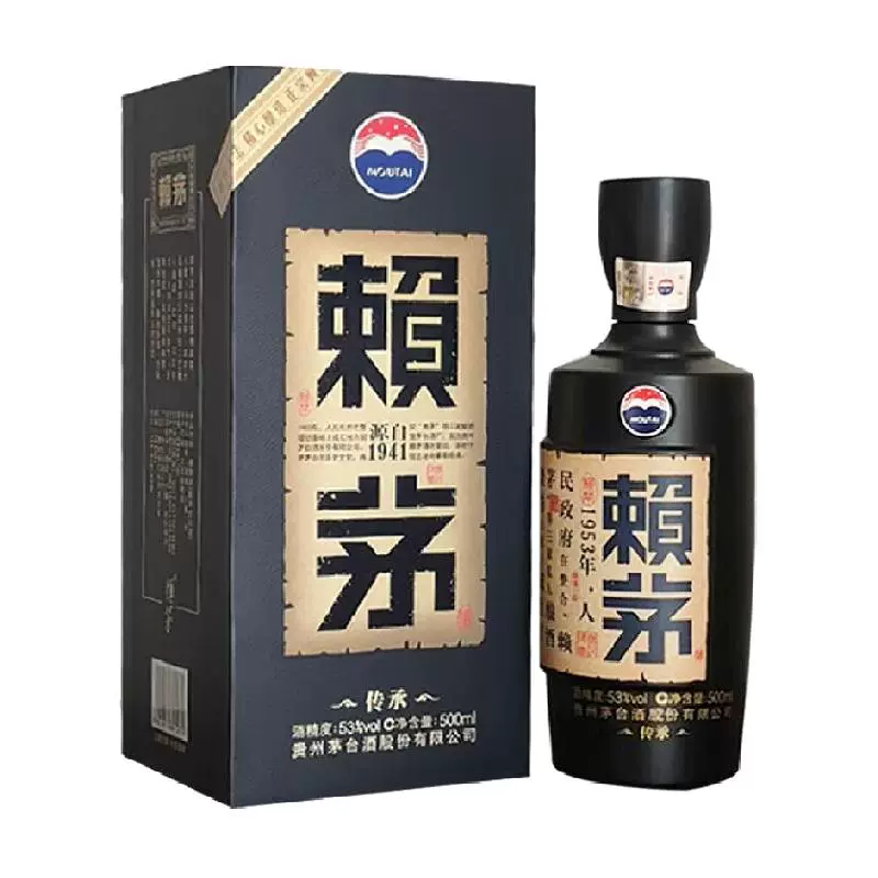 LAYMAU 赖茅 传承蓝 53%vol 酱香型白酒 ￥448.4