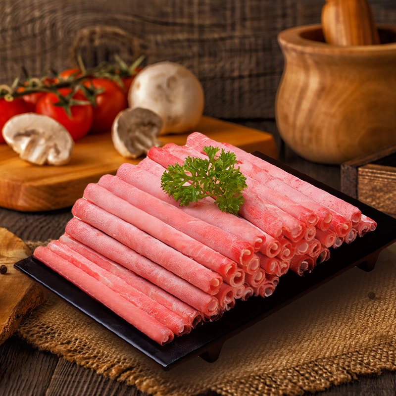 美享时刻 内蒙古原切牛肉卷/羊肉卷 2斤装 59.9元（需用券）