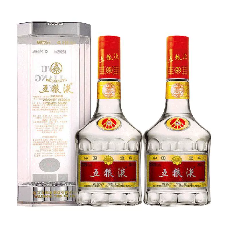 WULIANGYE 五粮液 七代普五 52%vol 浓香型白酒 425ml*2瓶 ￥1841.1