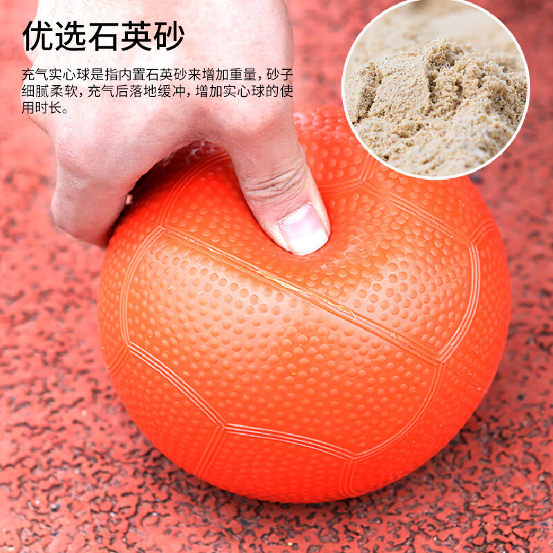 爸爸妈妈 爸爸 充气橡胶实心球 2kg 橘色 体育玩具 8.25元 - 86线报