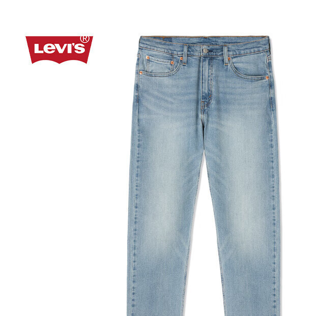 Levi's 李维斯 男士502经典锥形简约复古牛仔长裤 29507-161 浅蓝色 31 32 270.3元（