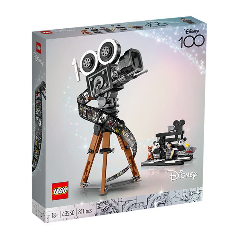 LEGO 乐高 Disney迪士尼系列 43230 华特·迪士尼摄影机致敬版 409元（需用券）