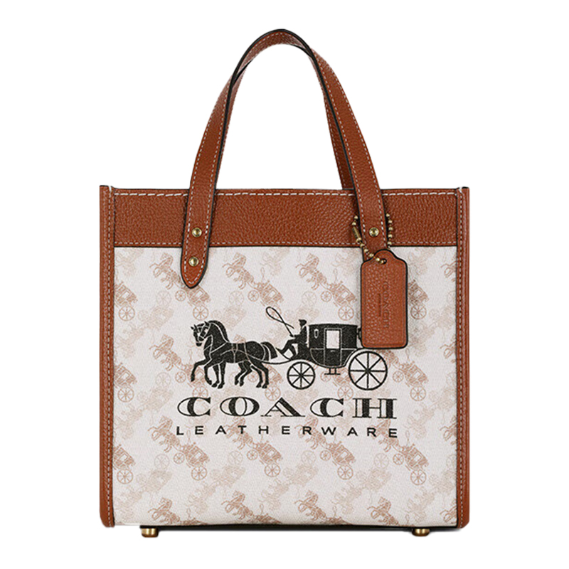 COACH 蔻驰 女士专柜款小号单肩手提托特包C8456七夕送礼 2184.05元（需用券）