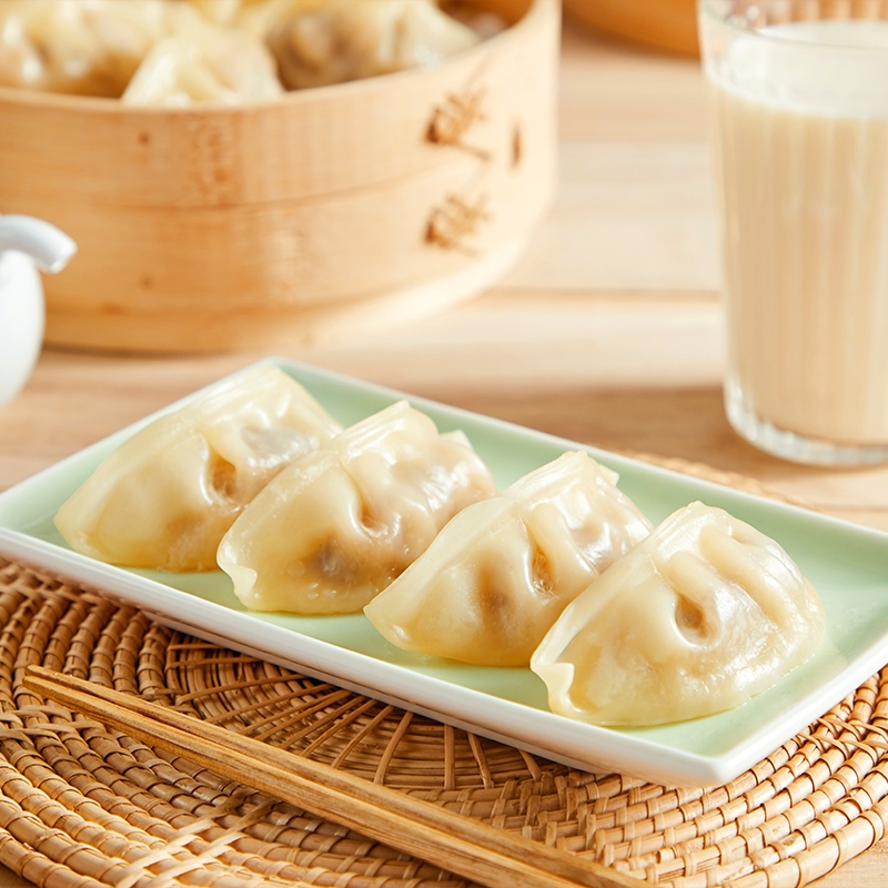 思念 蒸饺猪肉玉米水饺饺子速冻早餐蒸半成品煎饺饭店粥店商用 24.9元