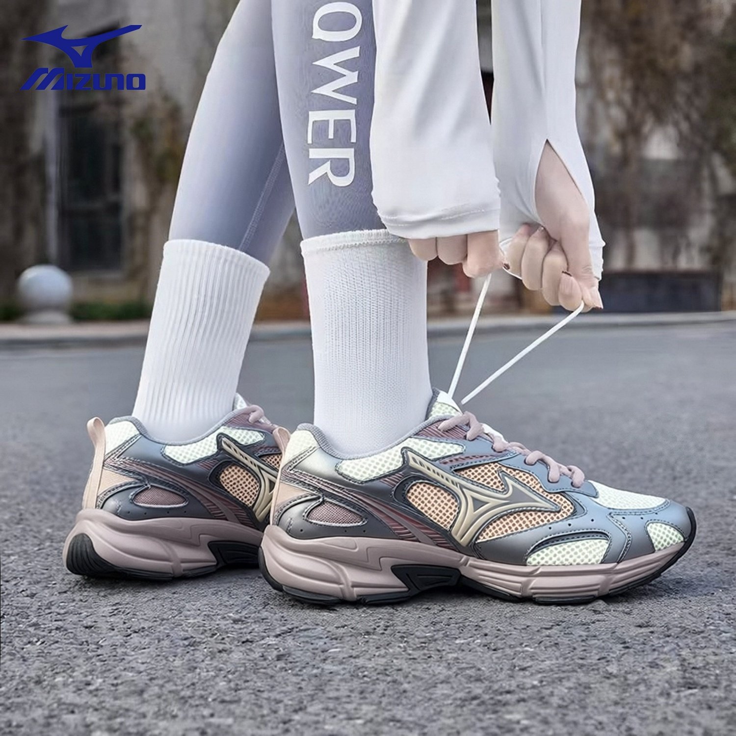 美津浓 SPEED 2K 女款复古跑鞋 2K-D1GH2529 288元