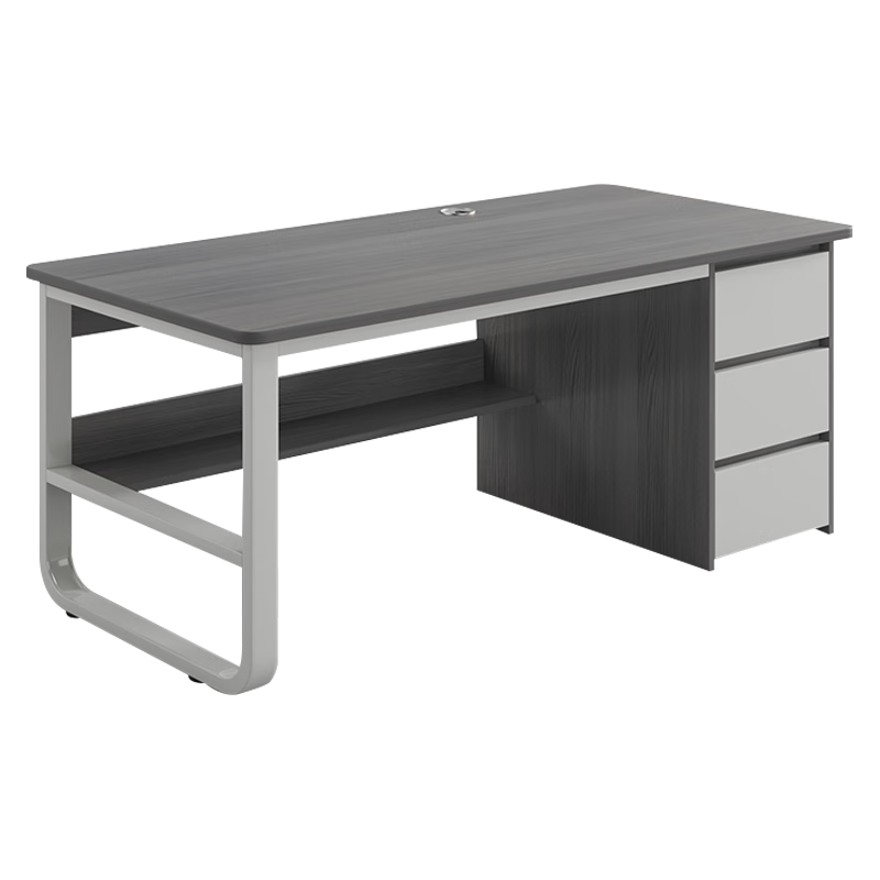 移动端、京东百亿补贴：木匠印记 A44 家用电脑桌 橡木色 140cm 126元（需用券