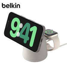 belkin 贝尔金 苹果无线充电器 MagSafe认证磁吸快充支架 853.95元