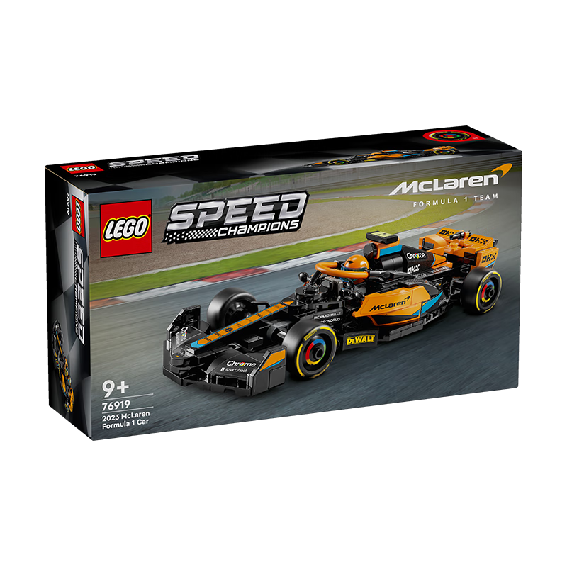 再降价：乐高（LEGO）积木拼装赛车系列76919 迈凯伦F1赛车不可遥控男孩玩具生日礼物 134元包邮（返10元京东超市卡）