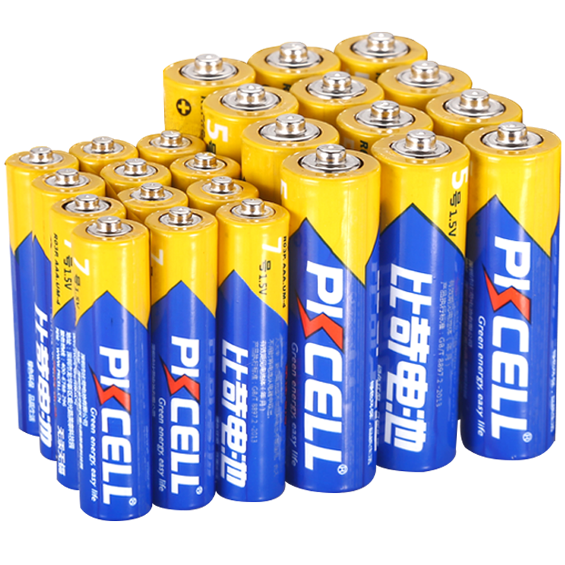 比苛 碳性电池 5号 20粒+7号 20粒 40粒装 11.9元(需用券)