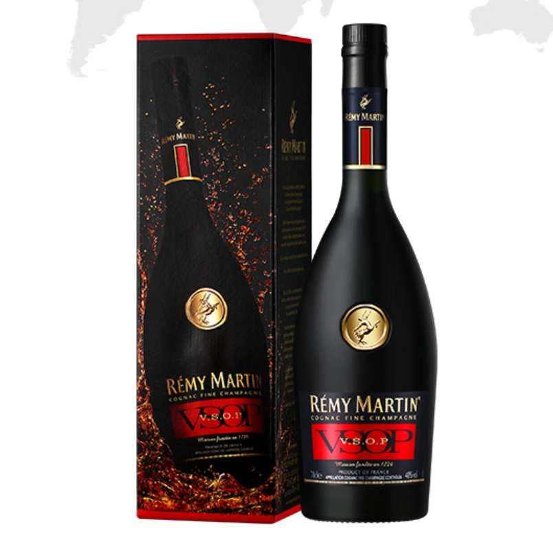 Plus会员:人头马（Remy Martin）VSOP白兰地干邑洋酒 人头马vsop 1000mL 1瓶 -裸瓶有