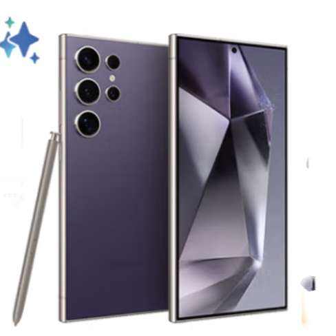 PLUS会员：SAMSUNG 三星 Galaxy S24 Ultra AI手机 12GB+256GB 钛暮紫 游戏手机 7957.01（