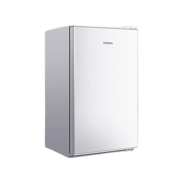 移动端、京东百亿补贴：KONKA 康佳 BC-100GB1S 直冷单门冰箱 100L 白色 548元