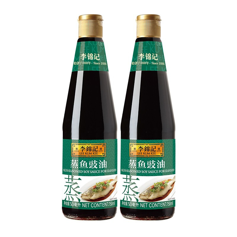 88VIP：李锦记 薄盐蒸鱼豉油 500g*2瓶 特级酿造酱油 15.29元（需用券）