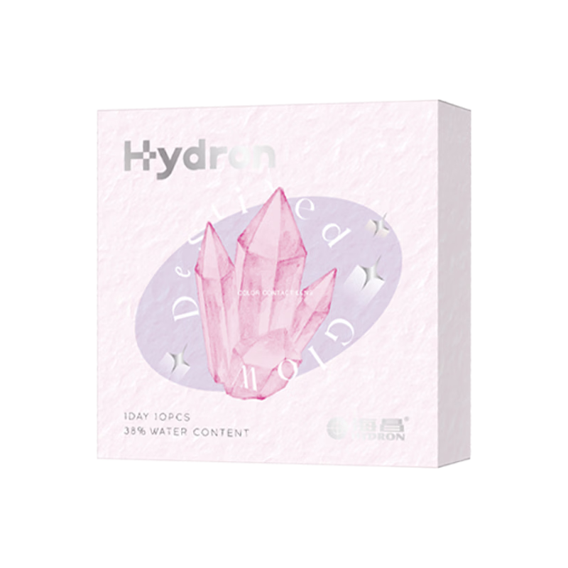 HYDRON 日抛 彩色隐形眼镜 金闪大直径-晴空微光 175度 53元