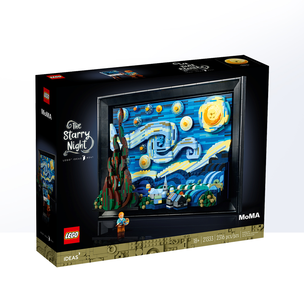 LEGO 乐高 21333 文森特梵高星夜拼插积木 820.8元