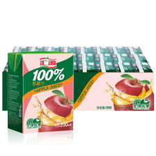 汇源 100%苹果汁无添加纯果汁健康营养饮料200ml*24盒整箱量贩 41.32元（需用券