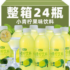 趣小馋 小青柠汁复合果汁饮料柠檬味酸甜果蔬汁解腻饮品360ml 小青柠汁6瓶 7