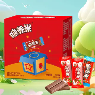 脆香米 巧克力礼盒18条装牛奶夹心休闲儿童零食送礼限定 22.9元 - 线报酷 脆香米 巧克力礼盒18条装牛奶夹心休闲儿童零食送礼限定 22.9元 - 线报酷