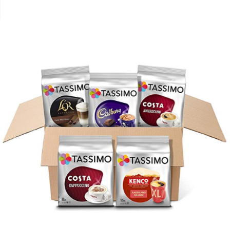 Tassimo Variety 什锦胶囊咖啡组合 5袋（共56个）折后208.8元