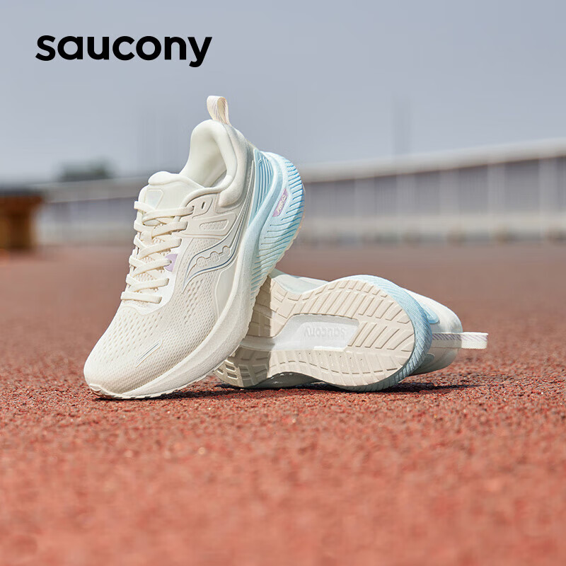 saucony 索康尼 澎湃2跑步鞋女缓震回弹跑步鞋慢跑运动鞋米兰35.5 799元