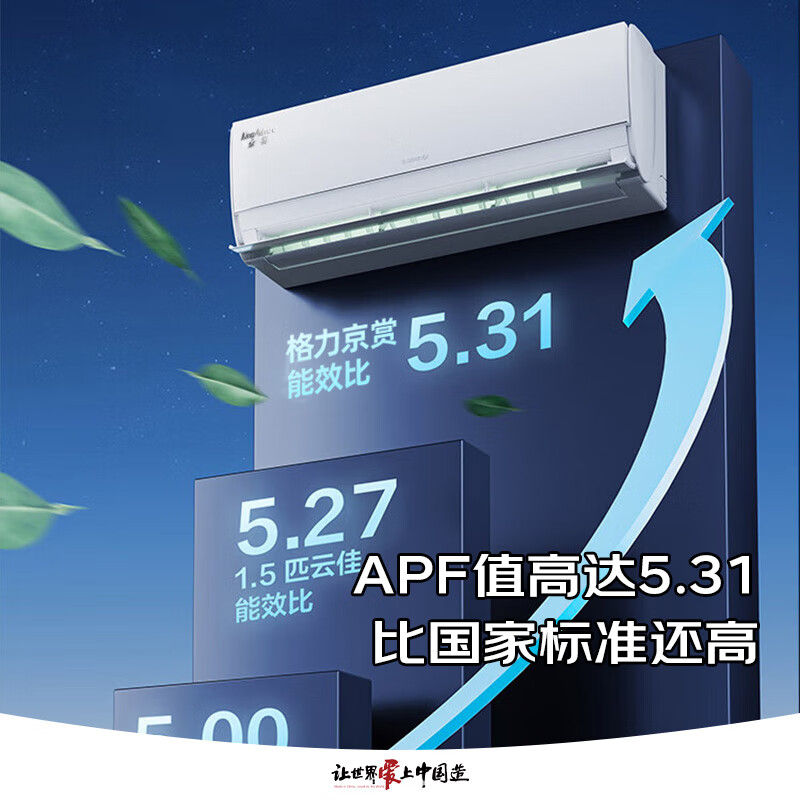 国家补贴：格力 GREE 京赏 壁挂式空调 KFR-35GW/(35598)FNhAd-B1(JDWIFI) 3266.08元