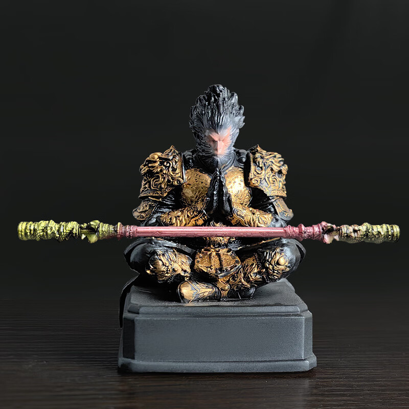 米良品 创意黑神话悟空桌面摆件 送金箍棒 39元（需用券）