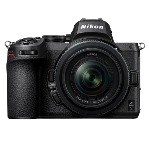 Nikon 尼康 Z 5 全画幅 微单相机 黑色 Z 24-50mm F4 变焦镜头 单头套机 24期免息 79