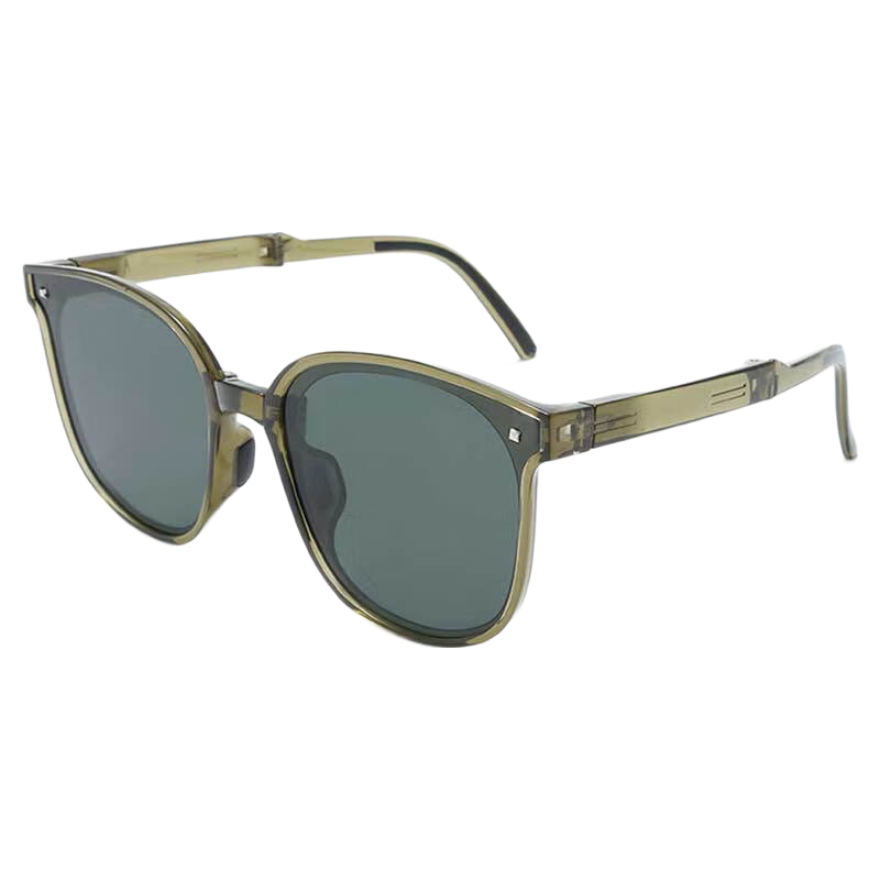 米奇啵啵 折叠太阳镜 墨绿色 39.9元（需用券）