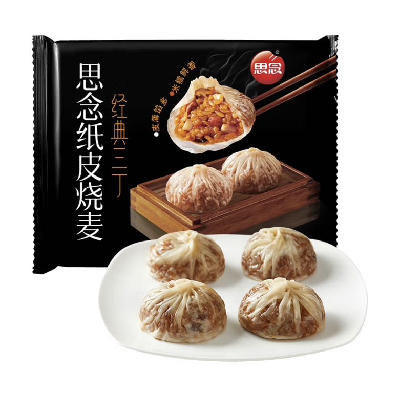 思念 早餐组合 三丁纸皮烧麦240g（任选10件） 5.83元（需买10件，需用券）