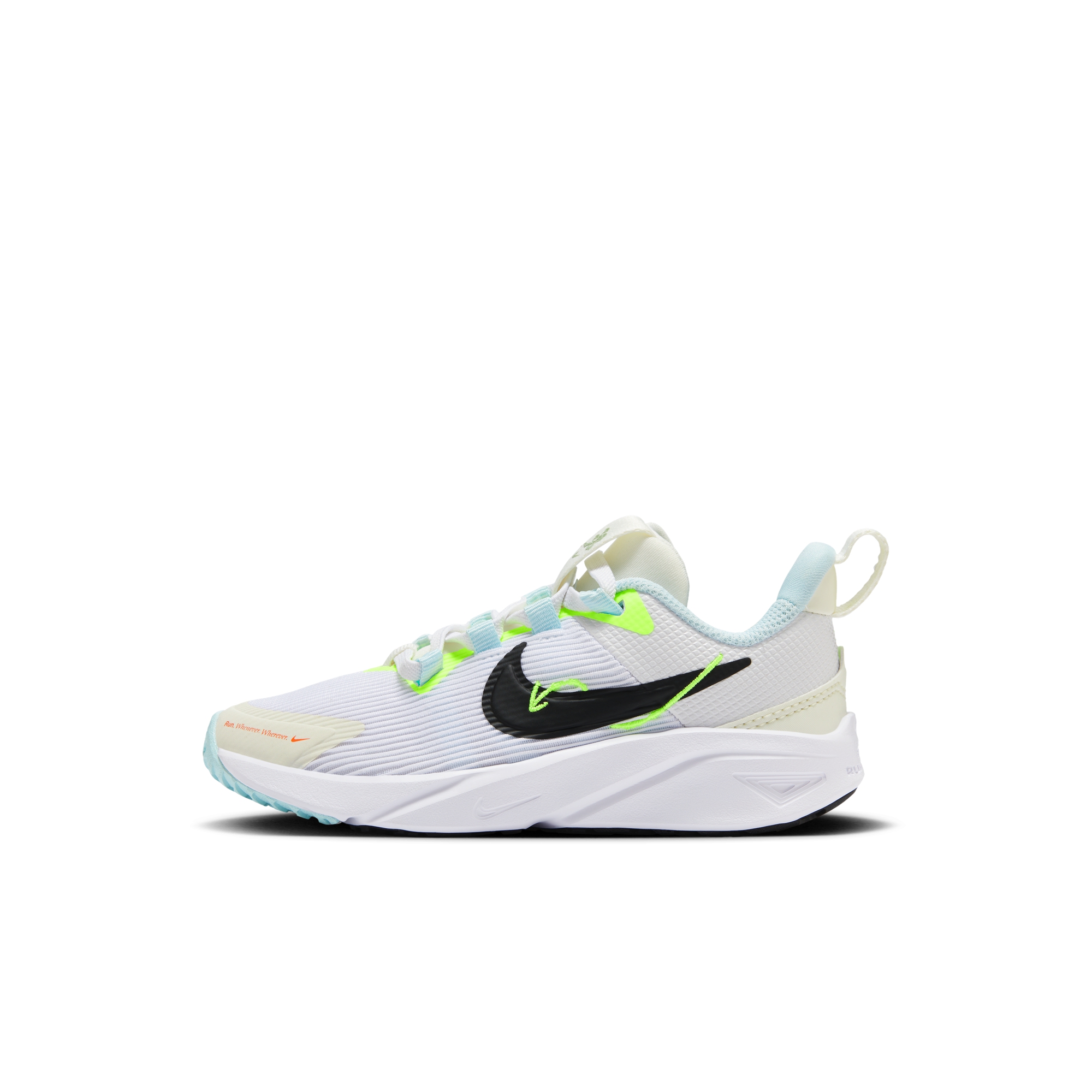 NIKE 耐克 官方STAR RUNNER 4幼童运动鞋新款平衡车免系鞋带HQ3470 249元