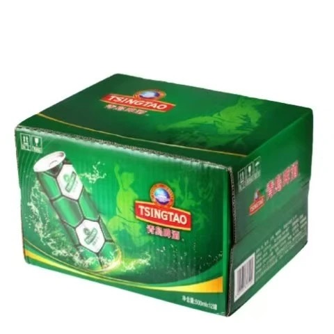 青岛啤酒 TSINGTAO 经典足球罐10°P大罐 500mL 12罐 赠福禧500ml*4罐 44.2元(需买2件,需用券)