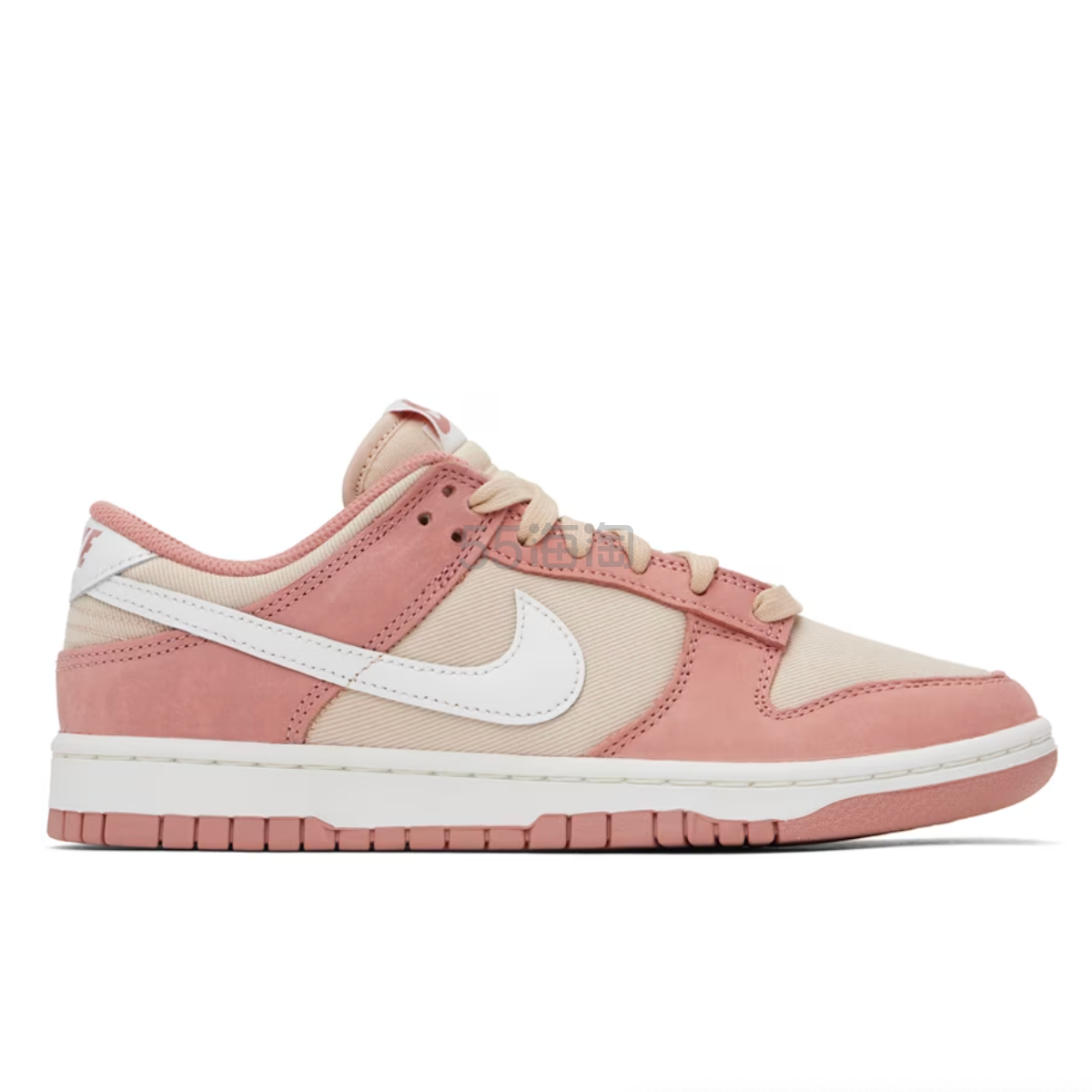 NIKE Beige & Pink Dunk 粉拼卡其 男款休闲鞋