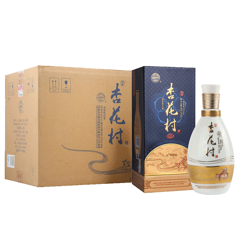 PLUS会员：汾酒 杏花村 印象 清香型白酒 53度 475ml*6瓶 752.62元（需领券）