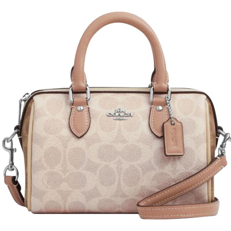 移动端：COACH 【七夕礼物】Rowan18手提单肩小号波士顿女包 CAL20 IMEQO 1299元（