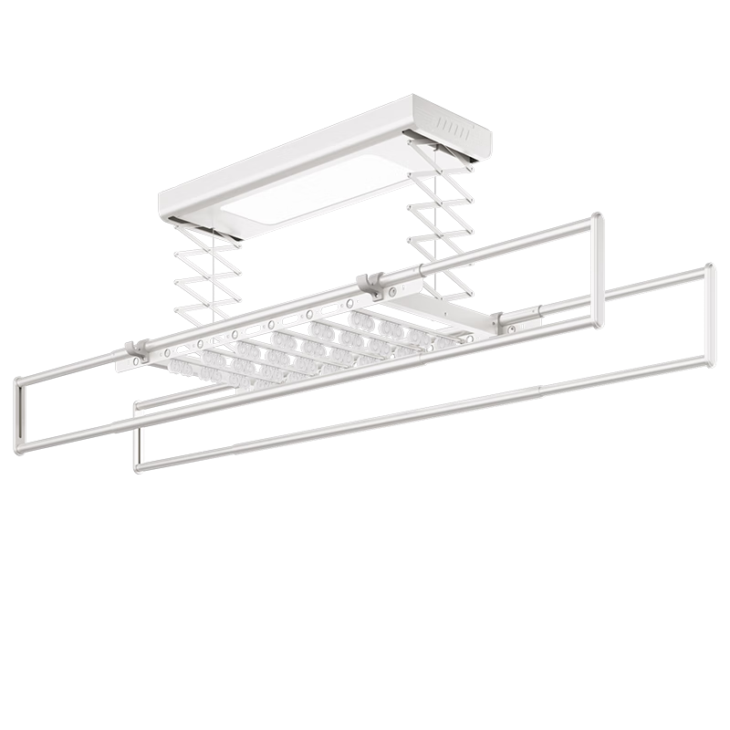四季沐歌（MICOE）电动晾衣架 升降伸缩 大屏LED+6横杆排夹 四杆伸缩+照明 487.