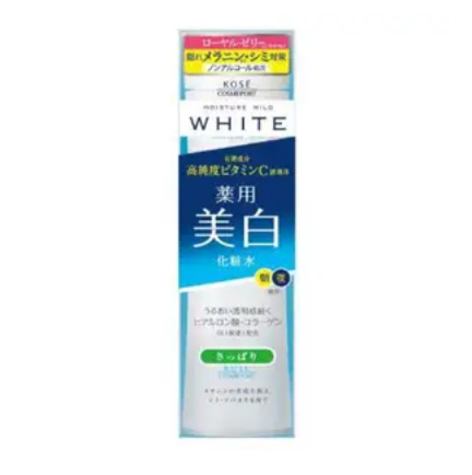 KOSE 高丝 WHITE 绿标美白清爽化妆水 180ml 赠鼻贴*1片 凑单到手价￥37.78