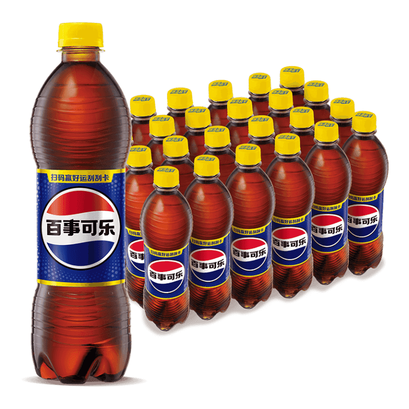 plus会员、需首购:百事可乐 Pepsi 碳酸饮料 500ml*24瓶 43.58元包邮（需凑单）