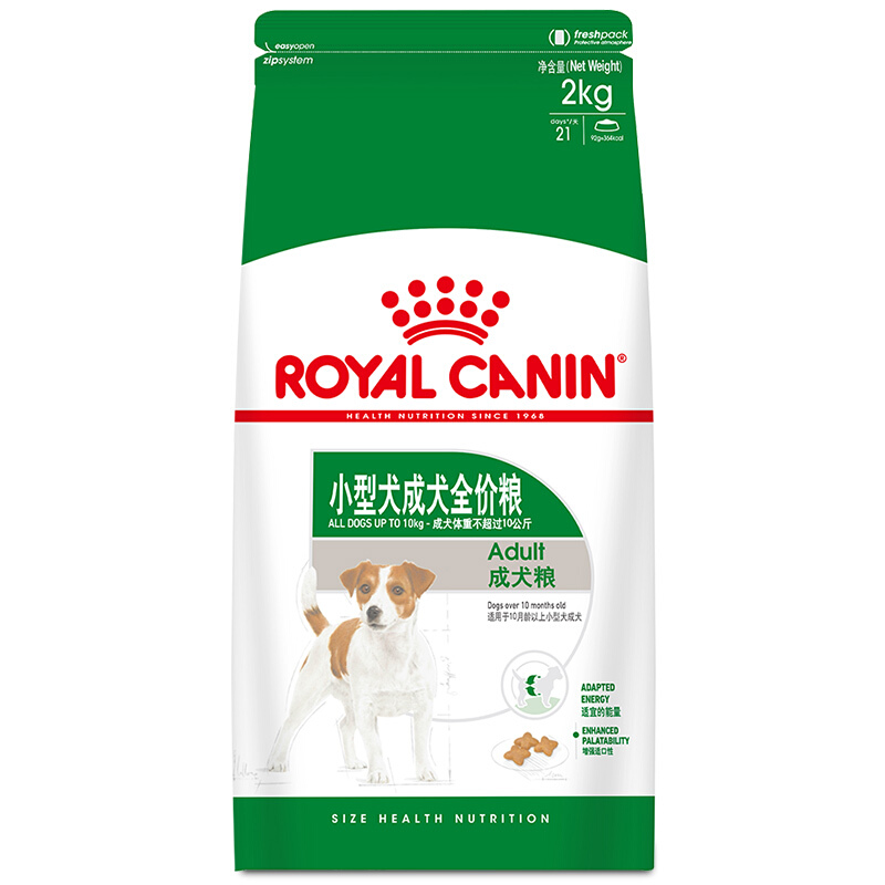 ROYAL CANIN 皇家 PR27小型犬成犬狗粮 2kg 67.3元（需买2件，需用券）