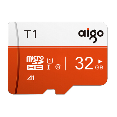 aigo 爱国者 T1 高速专业版 Micro-SD存储卡 32GB（UHS-I、U1、A1） 15.79元（需用券）