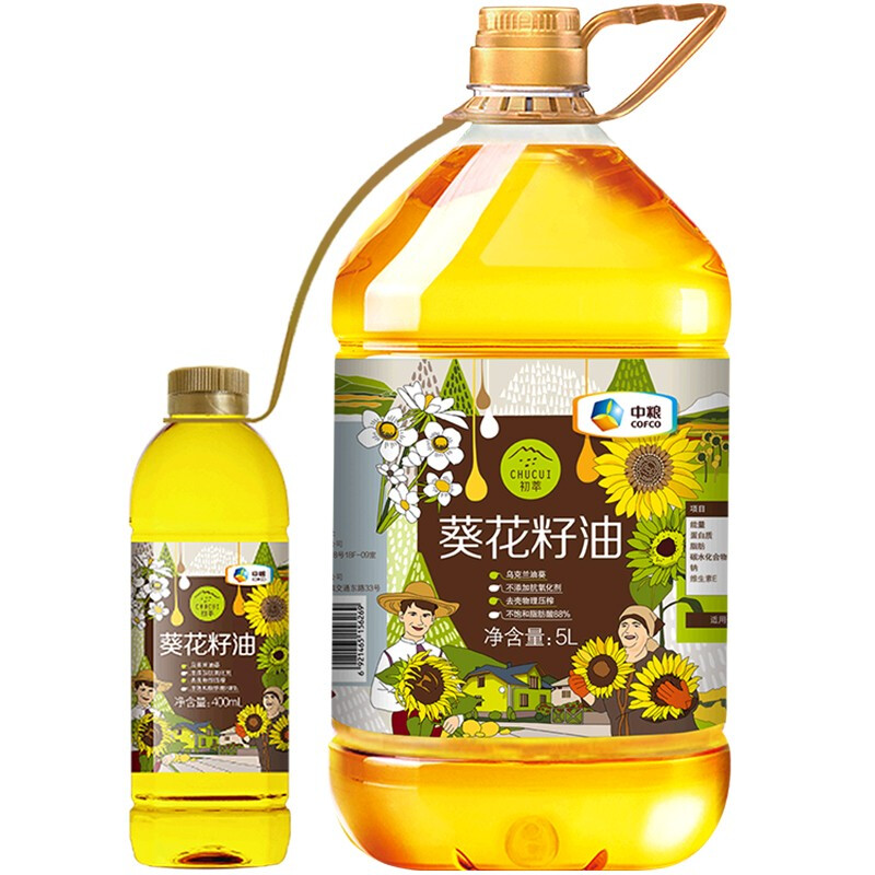 初萃 葵花籽油 69.26元