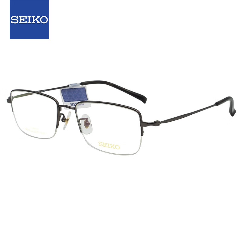 SEIKO 精工 钛材近视镜框HC1038 74+依视路爱赞全晰膜御定制1.74 2549.25元（需用