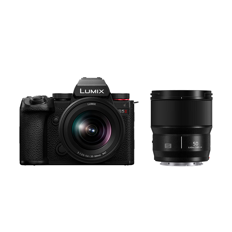 Panasonic 松下 S5M2S5二代 全画幅微单相机 约2420万有效像素 新相位混合对焦 143