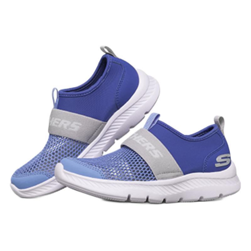 SKECHERS 斯凯奇 Comfy Flex 2.0 男童休闲运动鞋 660064L/BLGY 蓝色/灰色 30码 119元（