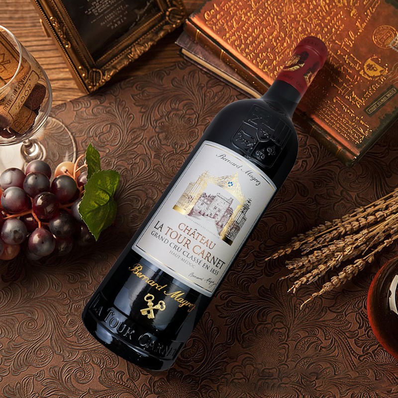 Chateau La Tour Carnet 法国名庄拉图嘉利正牌干红酒葡萄酒2020年进口波尔多宴请