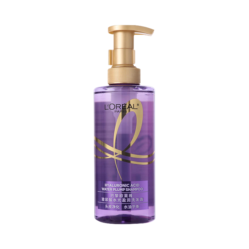 L'OREAL PARIS 玻尿酸水光洗发露 440ml ￥34