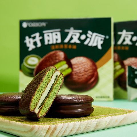 好丽友 派 清新抹茶味 6枚装 216g（12种口味选择） 7.15元（需买4件，需用券