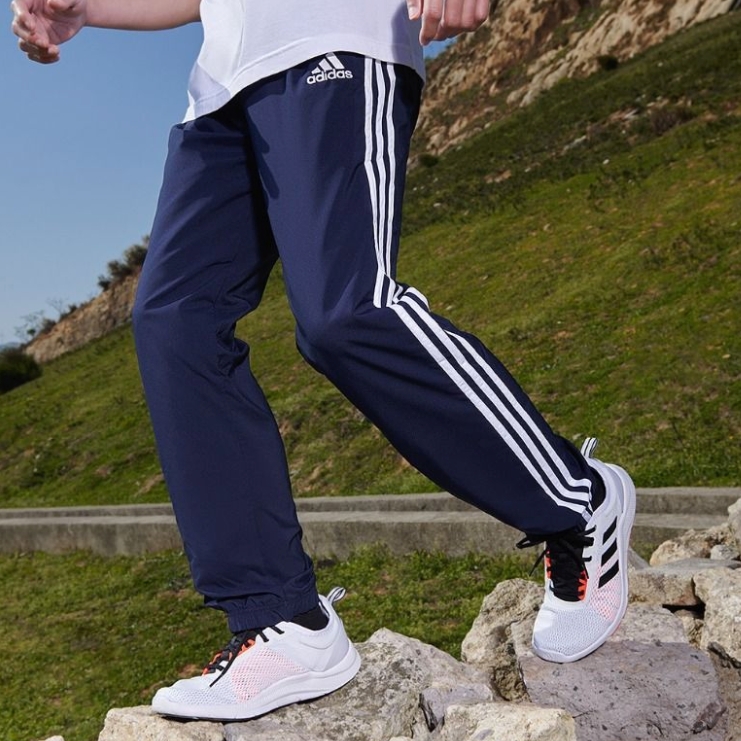 adidas 阿迪达斯 男款条纹运动长裤 GK8983 158.9元包邮