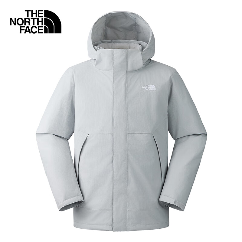 北面 冲锋衣羽绒三合一户外鹅绒防水保暖8DMH A0M/ 1469.45元