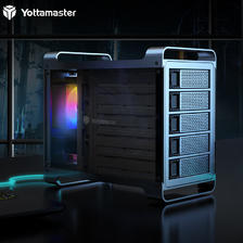Yottamaster 尤达大师 存储阵列硬盘柜 多盘位硬盘阵列柜硬盘盒 通用2.5/3.5英寸